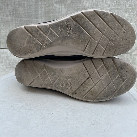 Dansko Joy Blue Lace Up Nubuck Leather Comfort Booties Sz EUR 40/US 9.5-10 - Picture 10 of 11